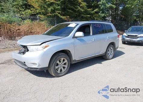 2012 Toyota Highlander Se V6 from USA, damaged, VIN 5TDBK3EH0CS097270